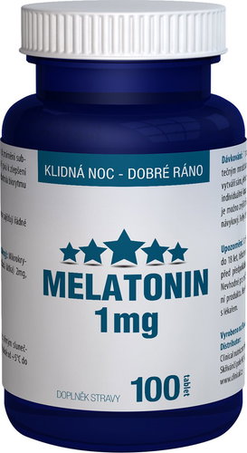 Melatonin 1mg 100 Tablets Clinical - Melatonin - Main image