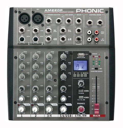 PHONIC AM220P - Mixing Desk - Main image