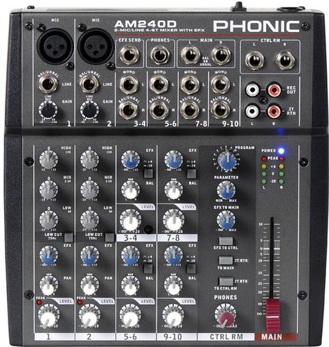 PHONIC AM240D - Mixing Desk - Main image