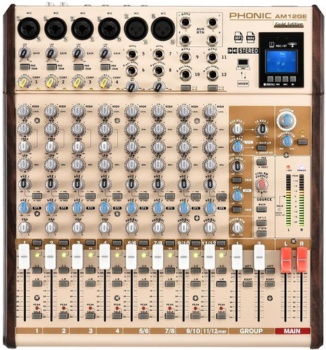 PHONIC AM12GE - Mixing Desk - Main image