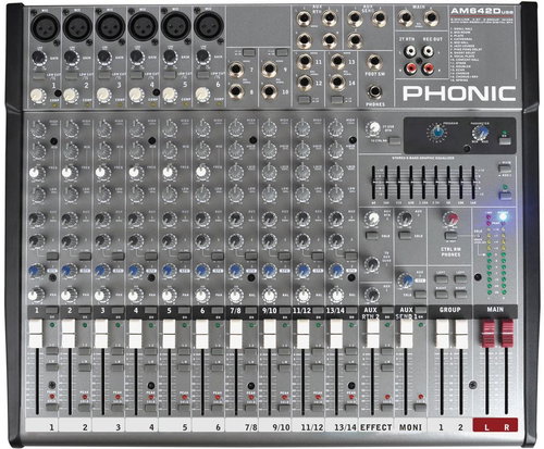 PHONIC AM642DU - Mixing Desk - Main image