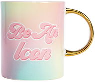 Paris Hilton Tasse "Be An Icon" 450 ml Regenbogen - Tasse