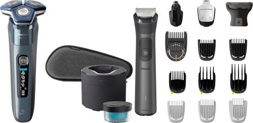Philips Series 7000 Wet & Dry for sensitive skin S7882/55 + Philips Series 7000 MG7940/75 14in1 - Set - Main image