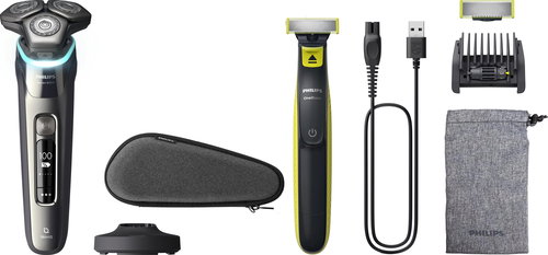Philips Series 9000 Wet & Dry S9974/35 + Philips OneBlade QP2724/30 - Szett - Fő fotó