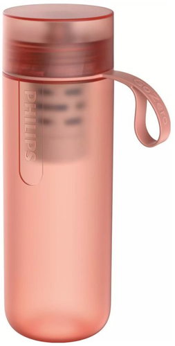 Philips Fitness Red - pink -  Wasserfilter-Flasche - Hauptbild