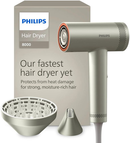 Philips 8000 ThermoShield Advanced BHD834/10 - Hair Dryer - Main image