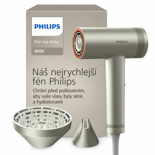 Philips 8000 ThermoShield Advanced BHD834/10 - Hair Dryer - Main image