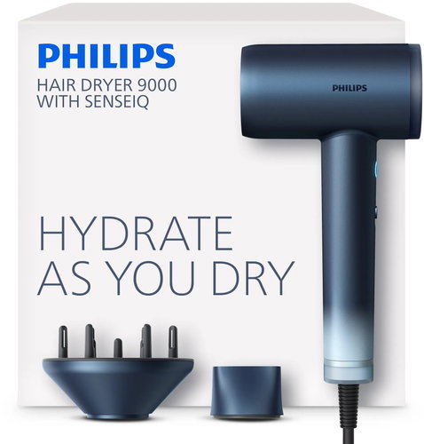 Philips 9000 Aqua SenseIQ BHD956/10 - Hair Dryer - Main image