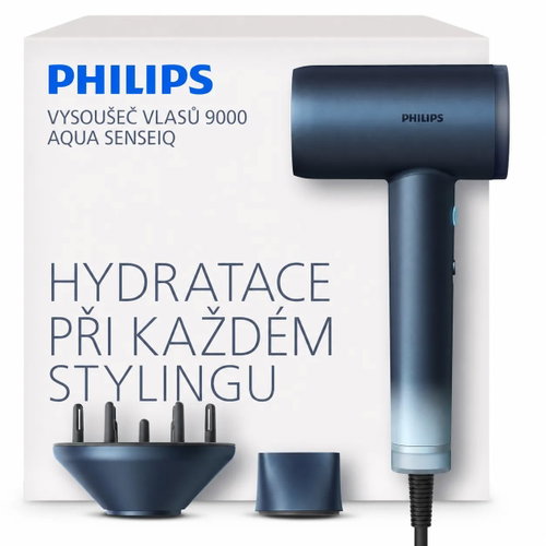 Philips 9000 Aqua SenseIQ BHD956/10 Main image Philips 9000 Aqua SenseIQ BHD956/10 - Hair Dryer - Main image