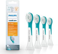 Elektromos fogkefe fej Philips Sonicare for Kids HX6034/33 Kompakt méret, 4db - Náhradní hlavice k zubnímu kartáčku