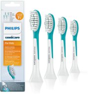 Toothbrush Replacement Head Philips Sonicare for Kids HX6044/33 Standard Size, 4 pieces - Náhradní hlavice k zubnímu kartáčku