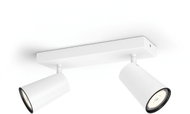 Philips 50572/31/PN Paisley bodové svítidlo 2× GU10 5,5 W bez zdroje IP20, bílé - Spot Lighting