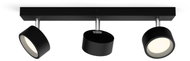 Philips Bracia bodové svítidlo LED 16,5 W 1650 lm 2700K 43 cm IP20, černé - Spot Lighting