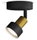 1×GU10 5W without bulb 13cm IP20, black/gold