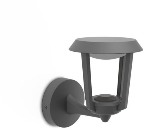 Philips Nuvy nástěnná lampa 4,3 W 27K antracit Main image Philips Nuvy nástěnná lampa 4,3 W 27K antracit - Garden Lighting - Main image
