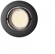 Philips Peridot KIT zapuštěné svítidlo kulaté 7 W, AC 220-240, IP20, černé - Ceiling Light