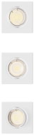 Philips Peridot Rec Kit Sq zapuštěné svítidlo hranaté 7 W, AC 220-240, IP20, 3 ks, bílá - Ceiling Light
