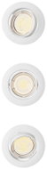Philips Peridot zapuštěné svítidlo kulaté 7 W, AC 220-240, IP20, 3 ks, bílé - Ceiling Light