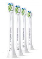 Náhradné hlavice k zubnej kefke Philips Sonicare Optimal White HX6074/27 kompaktná veľkosť hlavice, 4 ks - Náhradní hlavice k zubnímu kartáčku