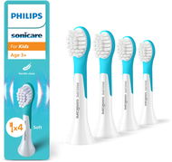 Philips Sonicare for Kids Mini HX6034/90 pro děti od 3 let 4 ks - Náhradní hlavice k zubnímu kartáčku