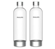 Philips karbonizační lahev ADD916, 1l, nerez spodní díl , 2ks - Soda Maker Bottle
