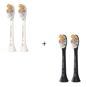 Philips Sonicare Prestige HX9092/10, 2 pcs + Philips Sonicare Prestige HX9092/11, 2 pcs - Toothbrush Replacement Head