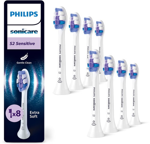 Philips Sonicare Sensitive HX6058/87 8 Stück - Bürstenköpfe für Zahnbürsten - Hauptbild