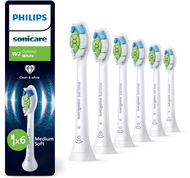 Philips Sonicare Optimal White HX6066/87 6 ks - Náhradní hlavice k zubnímu kartáčku