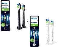 Philips Sonicare Optimal White HX6062/88 2 ks + HX6062/87 2 ks - Náhradné hlavice k zubnej kefke