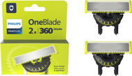 Philips OneBlade Interchangeable blades 360 2pcs for Philips OneBlade QP420/50 - Men's Shaver Replacement Heads