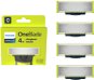 Philips OneBlade QP240/50 Replacement Blades, 4pcs - Men's Shaver Replacement Heads