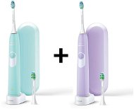 Philips Sonicare for Teens Violet HX6212/88 + Philips Sonicare for Teens Mint HX6212/90 - Electric Toothbrush