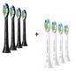 Philips Sonicare W Optimal White HX6064/11, 4 pcs + Philips Sonicare W Optimal White HX6064/10, 4 pc - Toothbrush Replacement Head