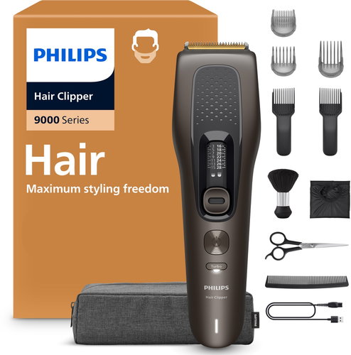 Philips Series 9000 Hair Trimmer HC9722/15 Main image Philips Series 9000 Hair Trimmer HC9722/15 - Trimmer - Main image