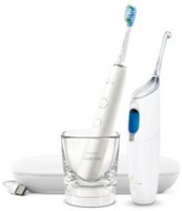 Philips Sonicare DiamondClean (New Generation) and AirFloss Pro Interdental Cleaner, White HX8494/01 - Electric Toothbrush