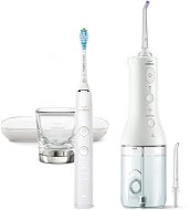 Philips Sonicare 9000 DiamondClean and HX3866/41 Portable Oral Shower - Electric Toothbrush