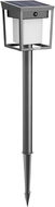 Philips Blaise solární LED sloupek se senzorem 1,5 W, 250/20 lm, 3000 K, IP44, hranatý, antracit - Pohybový senzor