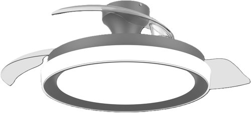 Philips Bliss DC stropní ventilátor a svítidlo 28 W+35 W černý Main image Philips Bliss DC stropní ventilátor a svítidlo 28 W+35 W černý - Fan - Main image