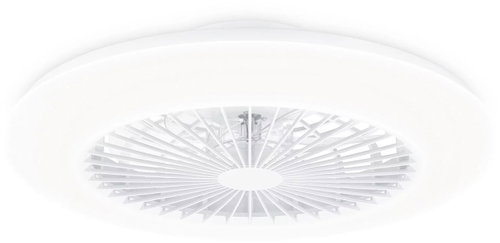 Philips Amigo ventilátoros mennyezeti lámpa, 20 W + 42 W, 4400 lm, 2700-4000-6500 K, IP20, fehér/csillámos - Ventilátor - Fő fotó