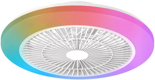 Philips Amigo Stropní svítidlo s ventilátorem 20 W+40 W, 4400 lm, AC 220–240, 2700–6500 K, IP20, RGB - Fan - Main image