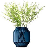 LSA Rotunda vase, 20 cm, sapphire - Vase