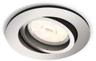Philips Donegal ceiling luminaire GU10 1 × 5,5 W, without source, round 9 cm, IP20, matt chrome - Decorative Lighting