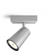 Philips Paisley spotlight 1 × GU10 5,5 W, without power supply, IP20, aluminium - Decorative Lighting