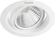 Philips Pomeron podhledové LED svítidlo 1 × 3 W, 200 lm, 2700 K, 9 cm, krokové stmívání, bílé - Dekorativní osvětlení