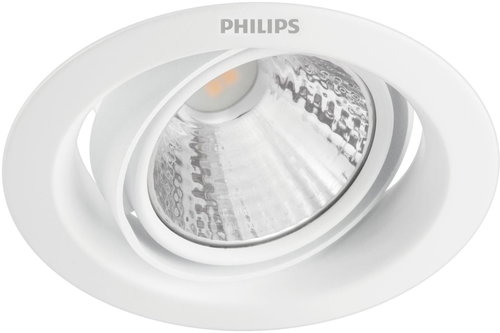 Philips Pomeron LED ceiling luminaire 1 × 3 W, 210 lm, 4000 K, step dimmable, IP20, white - Decorative Lighting - Main image