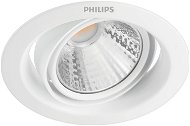 Philips Pomeron podhledové LED svítidlo 1 × 5 W, 350 lm, 4000 K, krokově stmívatelné, IP20, bílé - Dekorativní osvětlení