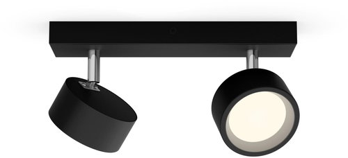 Philips BRACIA LED spotlight 11 W, 1100 lm, 2700 K, 26 cm, IP20, black - Spot Lighting - Main image