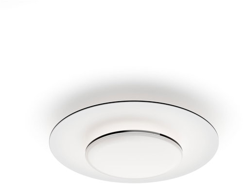 Philips GARNET CL580 LED ceiling luminaire 30 W, 3400 lm, 4000 K, 40 cm, IP20, black - Decorative Lighting - Main image
