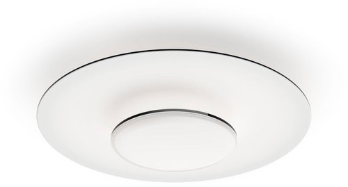 Philips GARNET CL580 LED ceiling luminaire 40 W, 4400 lm, 4000 K, 50 cm, IP20, black - Ceiling Light - Main image