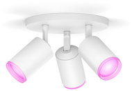 Philips Hue 50633/31/P7 WACA Fugato LED Spotlight 3× GU10 5.7W 350lm 2000-6500K RGB IP20, White - Ceiling Light